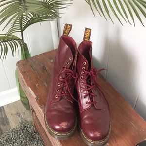Cherry Red dr martens